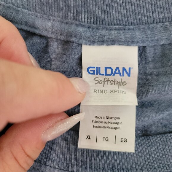 Mortgage Whisperer T-Shirt Gildan Softstyle Ring Spun Blue Heather XL 100% Cotto - Picture 3 of 3